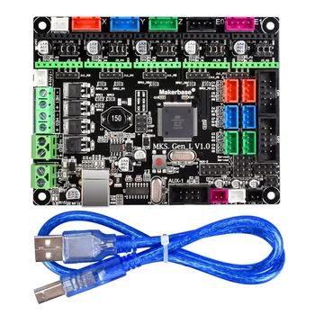 

Bigtreetech Mks Gen L V1.0 Controller Board 3D Printer Board Compatible Ramps 1.6 Mega 2560 R3 Support A4988/Drv8825/Tmc2130/T