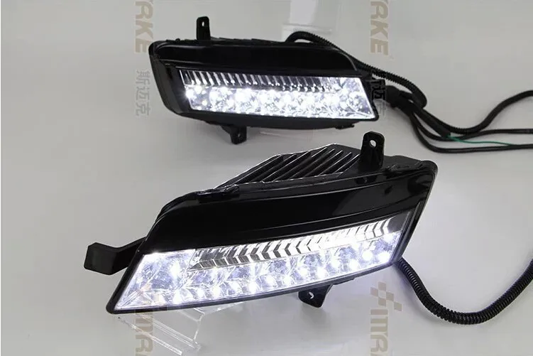 

eOsuns LED DRL daytime running light for Volkswagen Golf 7, wireless switch control, led fog lamp