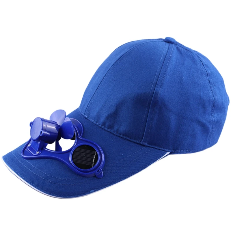 

Popular Solar Panel Powered Fan Cooling Baseball Cap Summer Sport Outdoor Cap Cool Environmental Hat