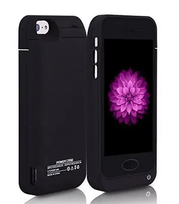 Защитный чехол 4200 mAh аккумулятор чехол для iPhone 5/5C/5s/SE портативное зарядное устройство резервного копирования Внешний банк питания для iPhone 5/5C/5s/SE - Цвет: 1