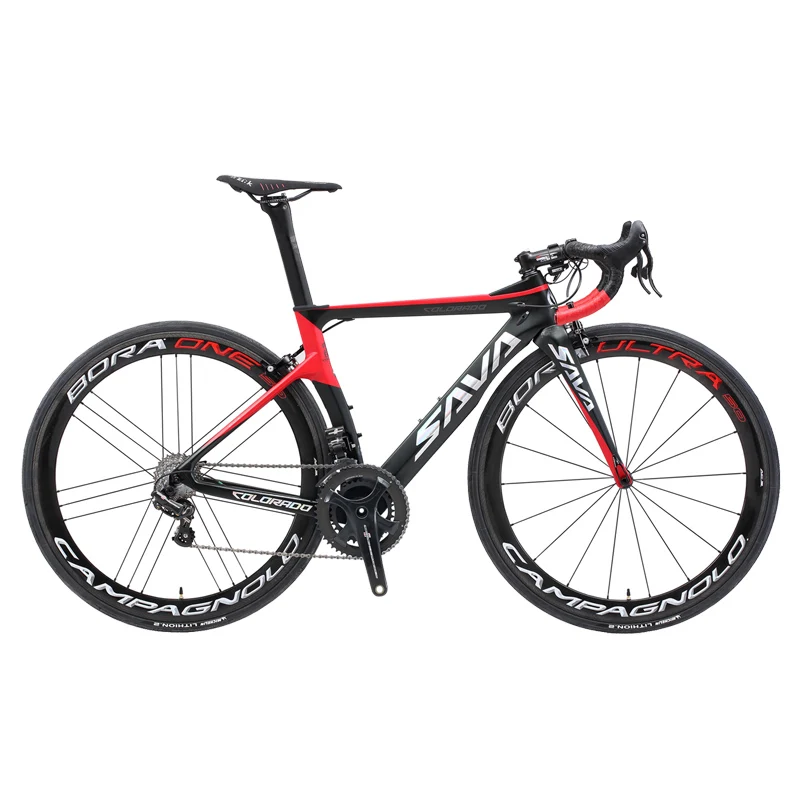 SAVA углеродный шоссейный велосипед PHANTOM 9 0 700c со скоростью полный углерод с CAMPAGNOLO
