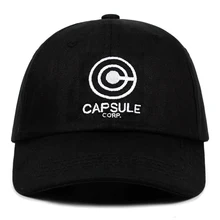 Чехол Capsule Corp. Dragon Ball Dad Hat аниме песня хлопок Бейсболка с вышивкой унисекс бейсболки для мужчин и женщин Праздник