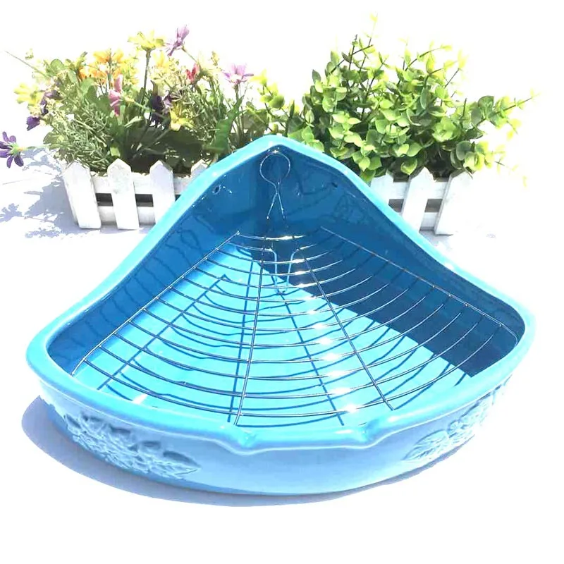 Ceramic Pet Toilet Potty Trainer Corner Litter Box for Chinchilla Rabbit Hamster DTT88 Ceramic Pet Toilet Potty Trainer Corner Litter Box for Chinchilla Rabbit Hamster DTT88