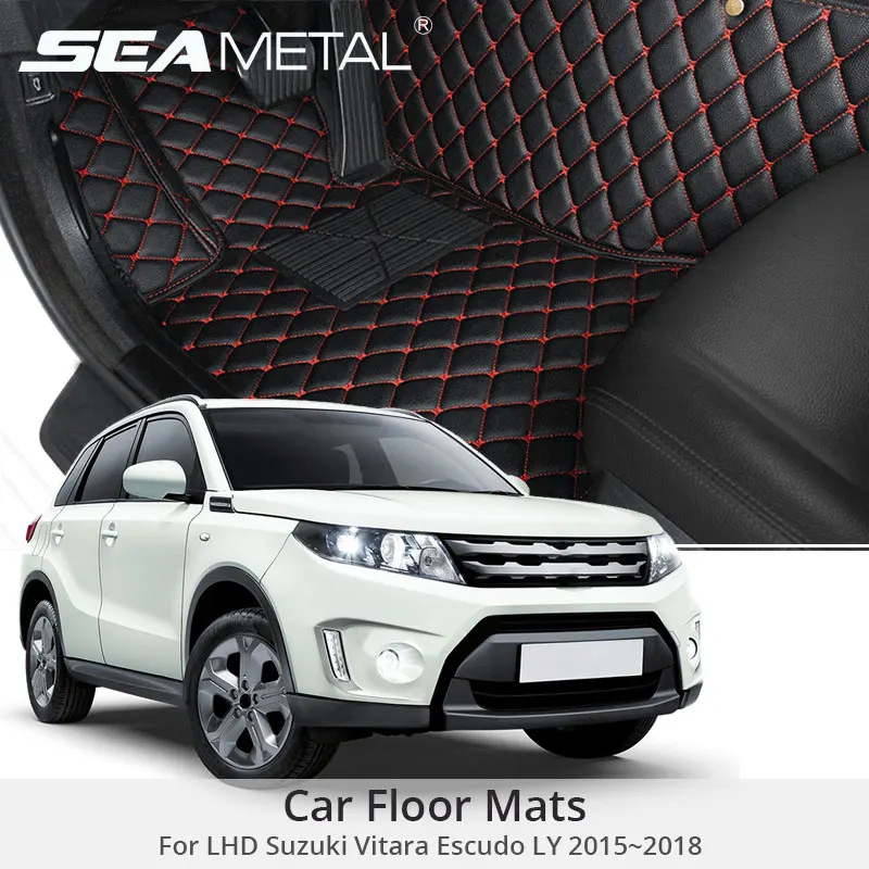 Для LHD Suzuki Vitara Escudo LY 2018 2017 2016 2015 автомобильный напольный коврик на заказ