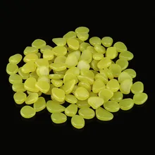 100 шт светится в темноте камушки камни для дома садовой дорожки аквариум украшения на День святого Валентина светящиеся камни