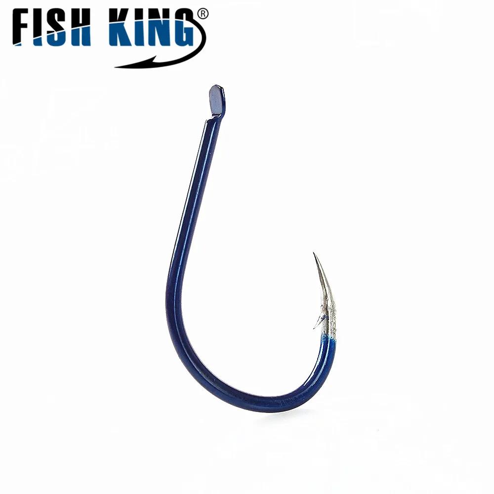 

FISH KING Brand 1 Pack 1# 2# 3# 4# 5# 10# Fishing Hook CHINU Korea High Carbon Steel Fishhooks Tackle Outdoor Sports