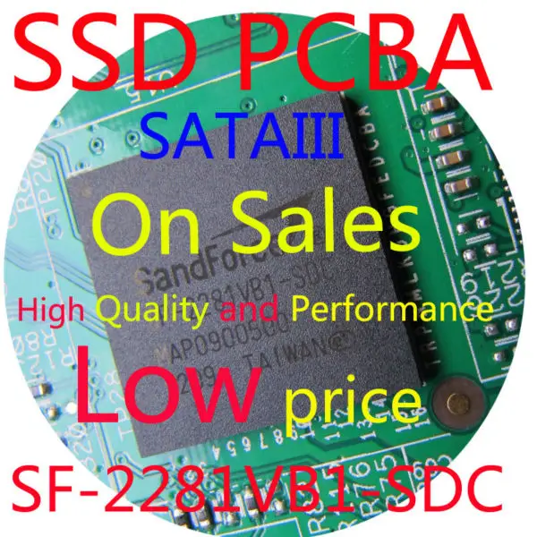 

Onsales New SSD SF2281 PCBA, Reference design Deluxe, SF-2281VB1-SDC Controller, SATA6Gbps, TSOP48 pads,DIY SSD Kits,SF2281