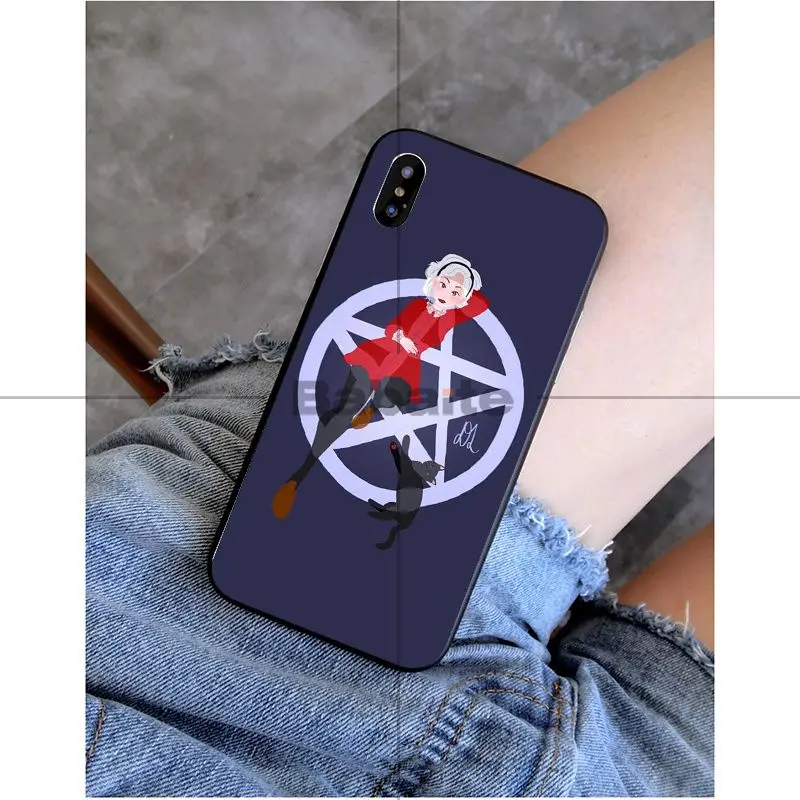 Babaite Chilling adventures of Sabrina TPU Мягкий силиконовый черный чехол для iPhone X XS MAX 6 6s 7 7 plus 8 8 Plus 5 5S SE XR - Цвет: A2