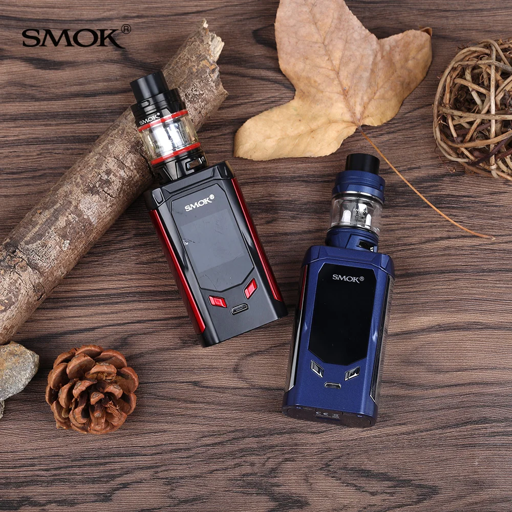 TPD посылка электронных сигарет Smok в виде буквы R поцелуй Starter Kit 200W R-поцелуй Mod 2 мл