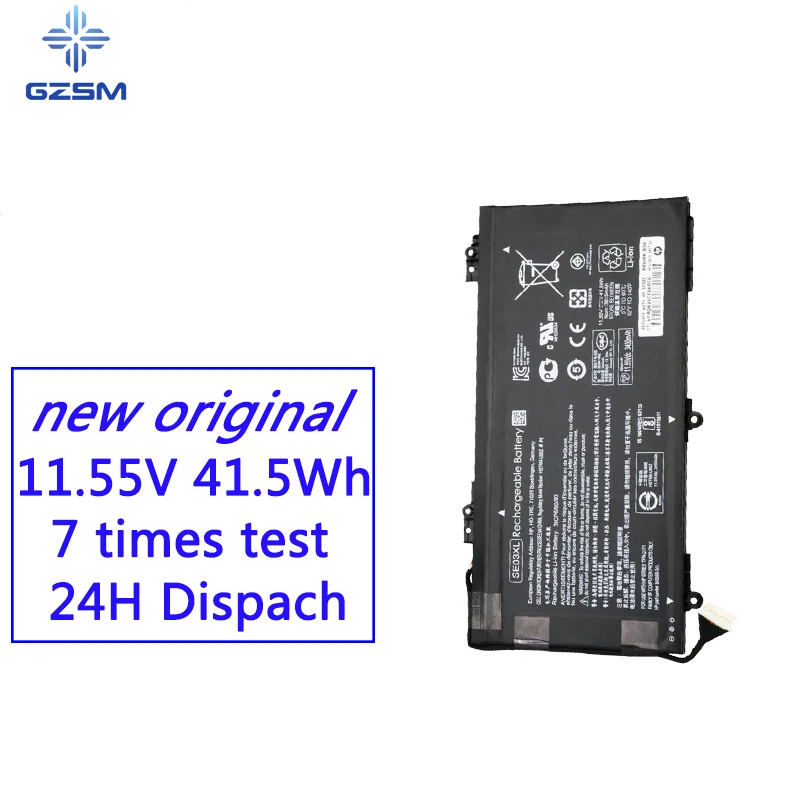 

GZSM Laptop Battery SE03XL For HP 14A-L100 battery for laptop 14-AL125TX HSTNN-LB7G HSTNN-UB6Z TPN-Q171 849568-541 battery