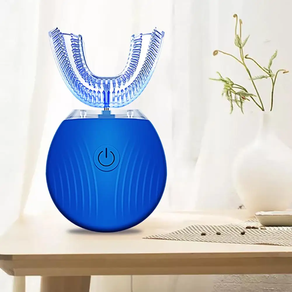 

360 Degrees Electric Intelligent Automatic Wireless Charging Tooth brush U Type USB Teeth Whitening Tools