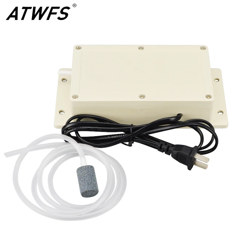 ATWFS Newest Ozonizer 110v 600mg Portable Ozone Generator Kit Water Clean Aquarium Sterilizer