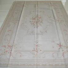 6'x9 Французский Aubusson ковер ручной работы Новая Зеландия шерстяные ковры