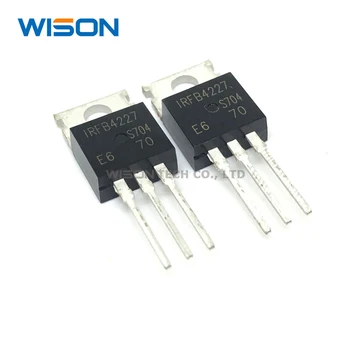 

10pcs/lot new IRFB4227PBF IRFB4227 FB4227 TO-220 N-channel 200V 65A MOS tube PDP switch