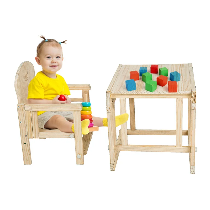 Baby Solid Wood Adjustable Booster Seats Multifunction Table Chair 2 in 1 Children booster seats Portable foldable Kids Seats Baby Solid Wood Adjustable Booster Seats Multifunction Table Chair 2 in 1 Children booster seats Portable foldable Kids Seats