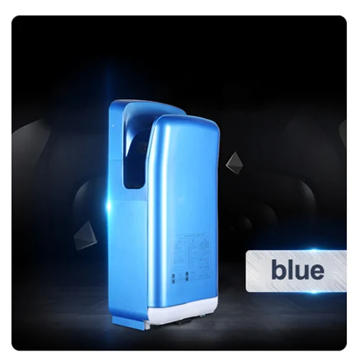 220v blue TS-8800 Полностью Автоматическая Индукционная сушилка для рук офисное здание отеля высокоскоростная Двусторонняя струйная сушильная машина для рук 220 В 1650 Вт - Цвет: 220v blue