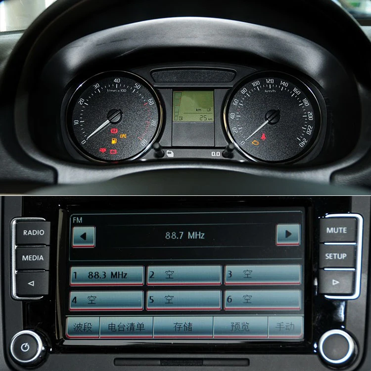 

Savanini High Quality Anti-scratch PET Dashboard Transparent Protective For Skoda Fabia