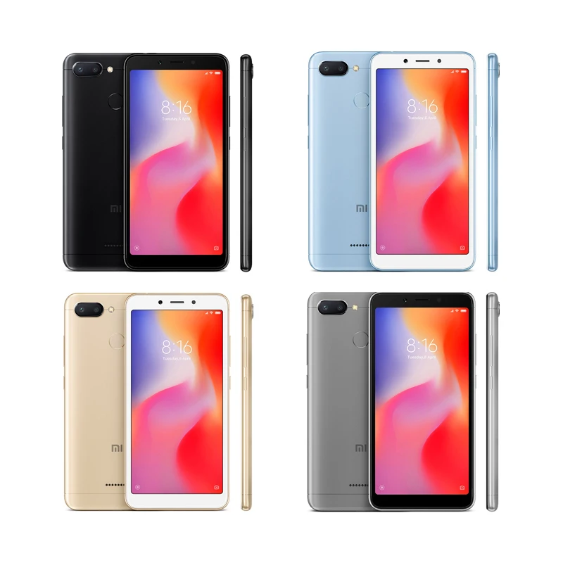 Глобальная версия Xiaomi Redmi 6 3 ГБ Оперативная память 32 Встроенная Helio P22 Octa Core 5 45