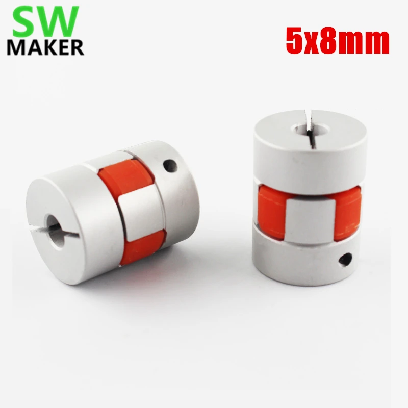SWMAKER Z axis 5x8mm Jaw Shaft Coupler for Reprap Creality CR 10 3D ... - SWMAKER Z Axis 5x8mm Jaw Shaft Coupler For Reprap Creality CR 10 3D Printer 5mm To