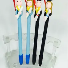 10 шт./партия, милая Шариковая ручка, креативная ручка для моделирования улыбающегося лица, ручка для доктора, 0,7 мм, ручка с черными чернилами