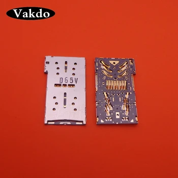 

2pcs connector For Sony Xperia X Compact F5321 Original SIM Card Reader Socket Slot Tray Holder Module Replacement Part