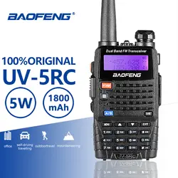 Baofeng UV-5RC портативная рация VHF UHF136-174Mhz и 400-520 МГц Двухдиапазонная двухсторонняя рация Baofeng UV 5R Plus портативная рация UV5R