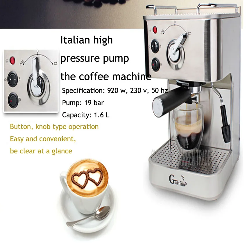 1pc 19 Bar Espresso Machine, most popular semi automatic Espresso
