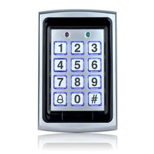 7612 металлическая Rfid Клавиатура контроля доступа поддержка 1000 пользователей 125 кГц считыватель ID карт Электрический цифровой пароль дверной замок