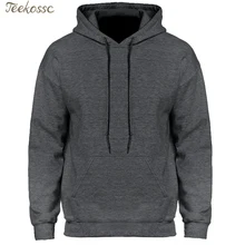 Сплошной цвет толстовки мужские черный серый синий белый темно-синяя Толстовка на каждый день Смешные свитшоты с капюшоном зима осень флис уличная одежда