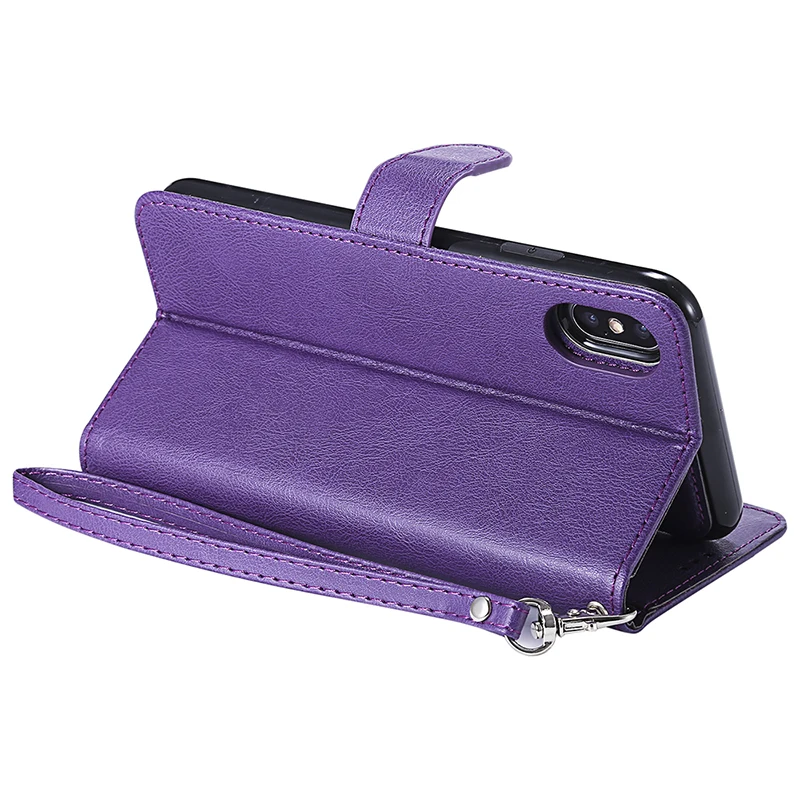 KEFO For Iphone XS Max Case Leather 2 in 1 Magnetic Detachable Flip Cover For Iphone 5S SE 6S 7 8 Plus X 10 XR Card Slots Coque  (16)