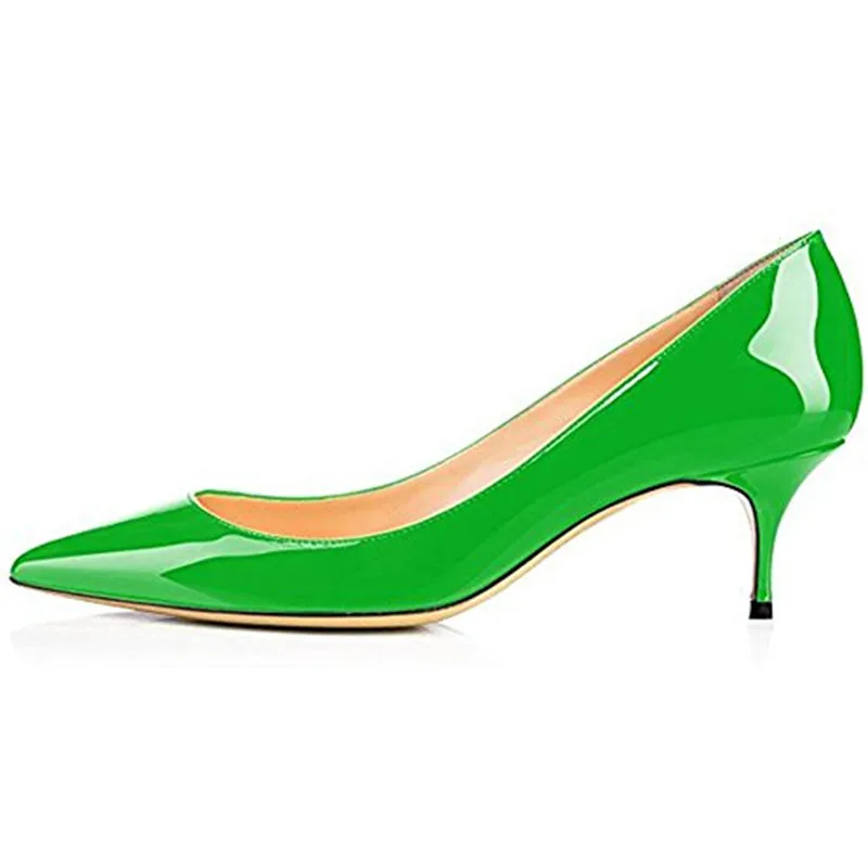 COCOAFOAL/женские красные свадебные туфли на высоком каблуке Большие размеры 43, 44, 45, обувь на День Валентина на низком каблуке пикантные туфли-лодочки зеленого, синего, розового, белого, фиолетового цвета