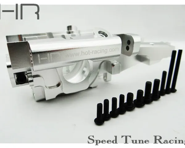 Горячие гонки HR CNC алюминиевые задние переборки для 1/10 Traxxas Revo E-Revo