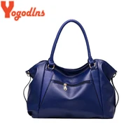 Yogodlns Designer Women Handbag Female PU Leather Bags Handbags Ladies Portable Shoulder Bag Office Ladies Hobos Bag Totes