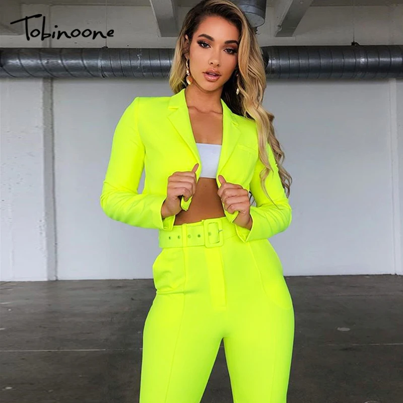 

Tobinoone Two-piece suit sexy long sleeve long jumpsuit Women pants playsuit Female patchwork holiday jumpsuit overalls clubwear