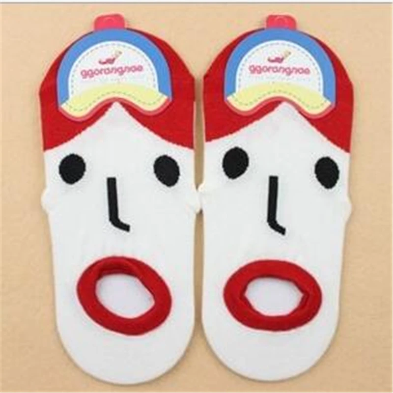 2Novelty Men's Socks Lady's Short Ankle Socks Creative Face Expression Socks Cotton Couples Cartoon Boat Socks Sport Ship Socks