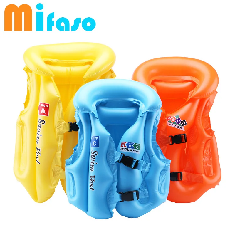 mifaso Summer Kids ring float PVC life buoy/swim vest
