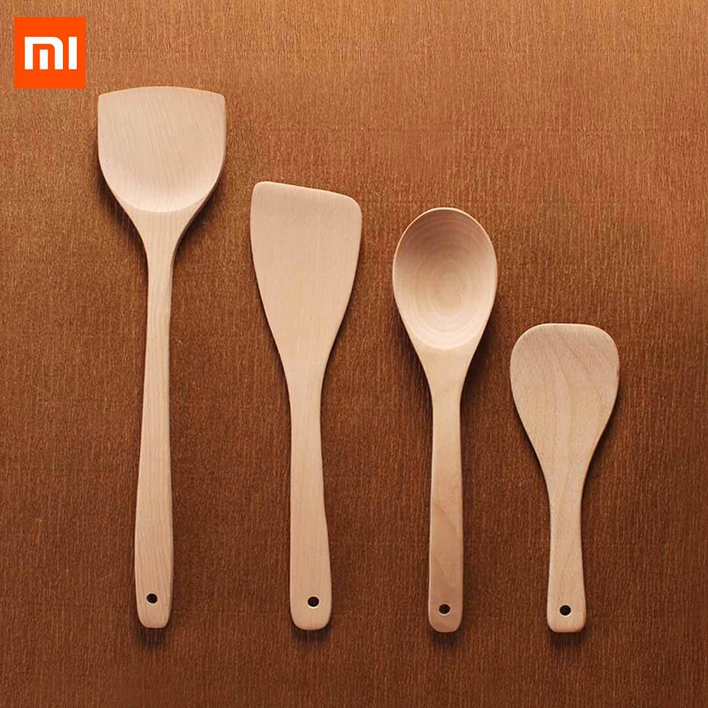 

4PCS/lot XIAOMI ecological chain Spatula / Spoon Smart Home Utensils Wok helpful Shovels Cooking Mixing Tool xiaomi smart home