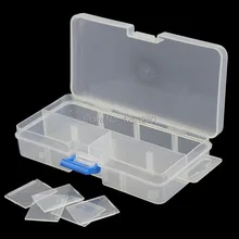 free shipping IC storage bag Category Box Sealed bin Home Component screw case Drug needlework part sundries jewelry tool box