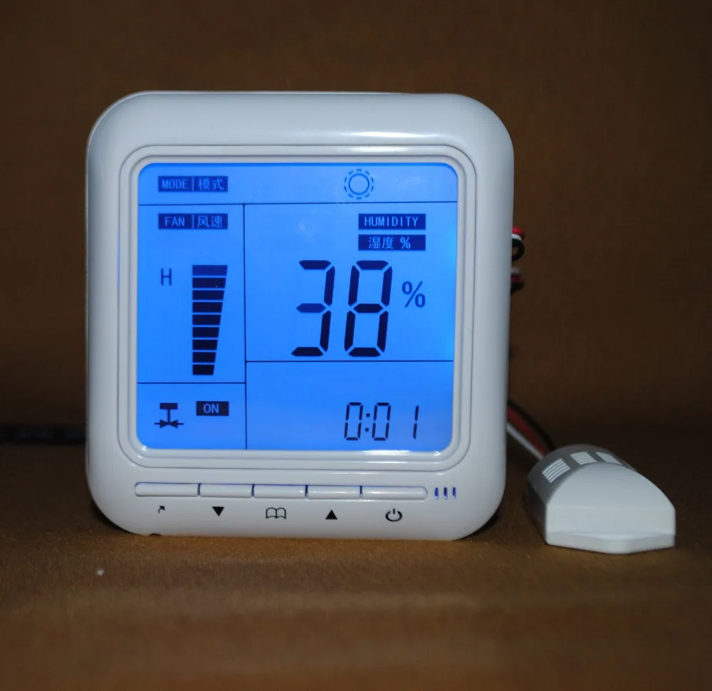 Capacidade de Contato do Relé Desumidificação e Umidificação Controlador com Sensor de Umidade Ac220v5a