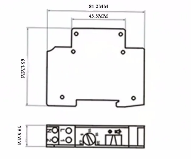 ALC18 din-рейку лестницы Светильник выключатель с таймером контроллер 16A 220V