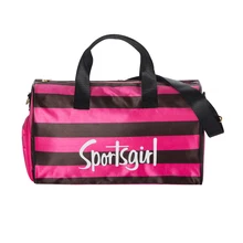 Женская нейлоновая спортивная сумка для спортзала, для фитнеса, путешествий, сумка для багажа, большая вместительность, для девушек, через плечо, для йоги, коврик, сумка для путешествий, спортивная сумка