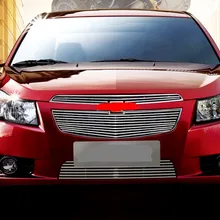 Для Chevy cruze 2009-2013 Передняя решетка решетки вставки сетки 3 шт