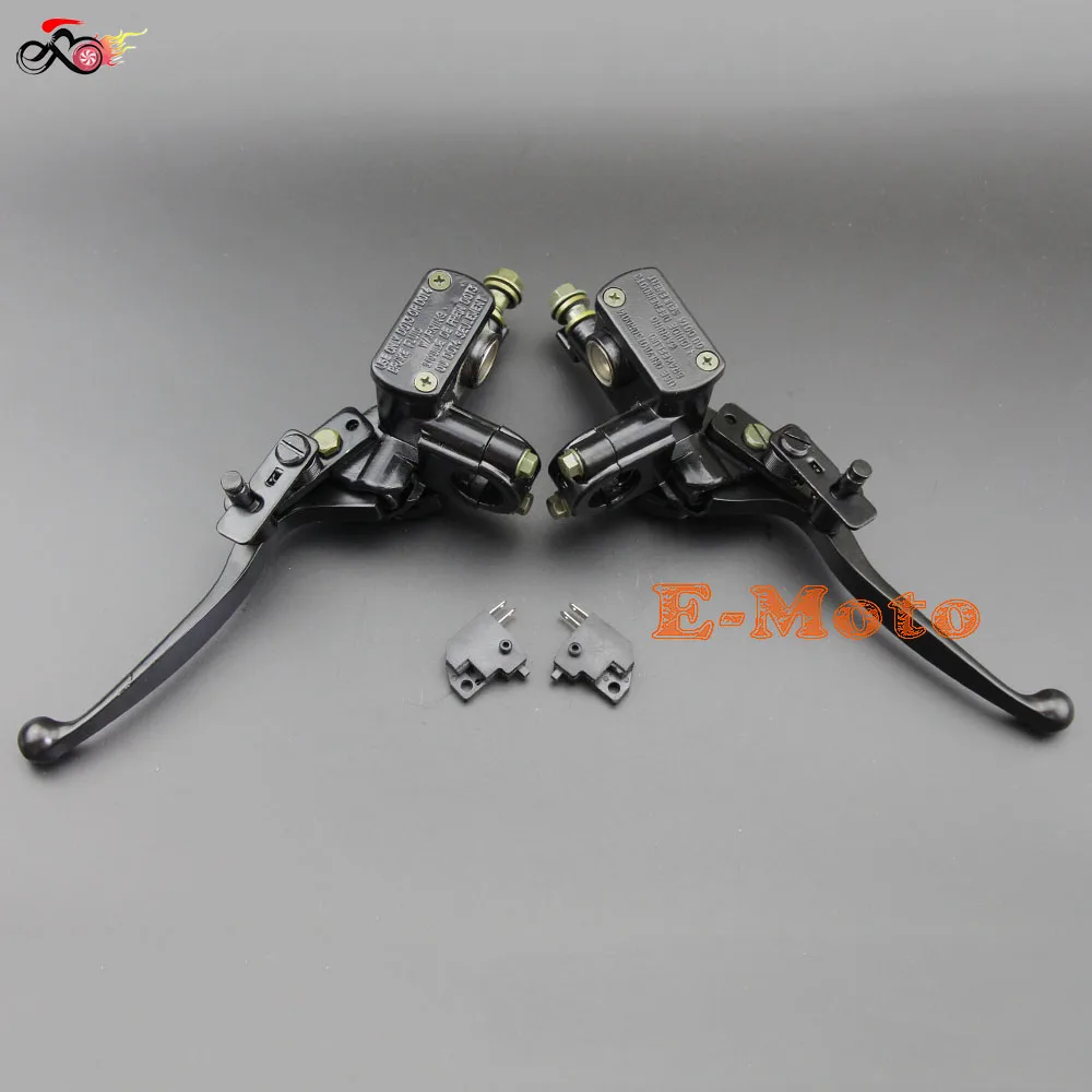 Right Hydraulic Master Cylinder Brake Lever For 50 110 125cc 150cc ATV Dirt Bike