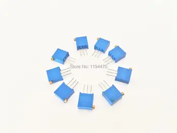 

50pcs/Lot 3296X 105 1M Ohm High Precision Multiturn Trimpot Trimmer Potentiometer Variable Resistor