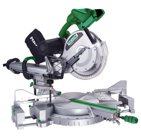 12 inch Dual Bevel Sliding Compound Miter Saw 305mm Aluminum Saw Machine& 305mm Miter Saw 1800W
