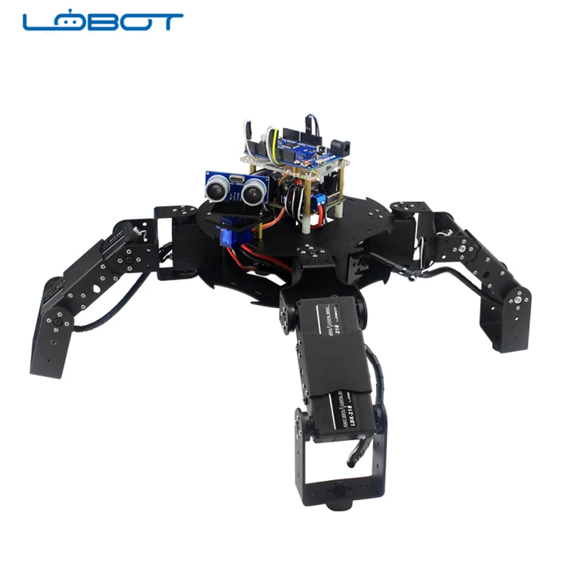Robo Soul CR 4 Hexapod четырехногий черепаховый робот контроллер сервопривод Arduino Development