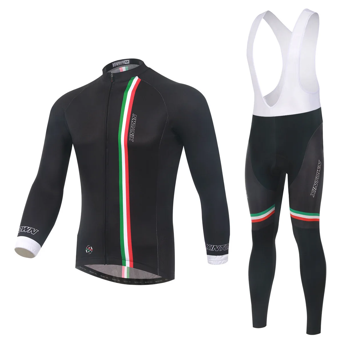 

BOODUN Italy Cycling Wear Straps Long Sleeve Suit Bicycle Serve Catch Down Windbreak Keep Warm Function Underwear