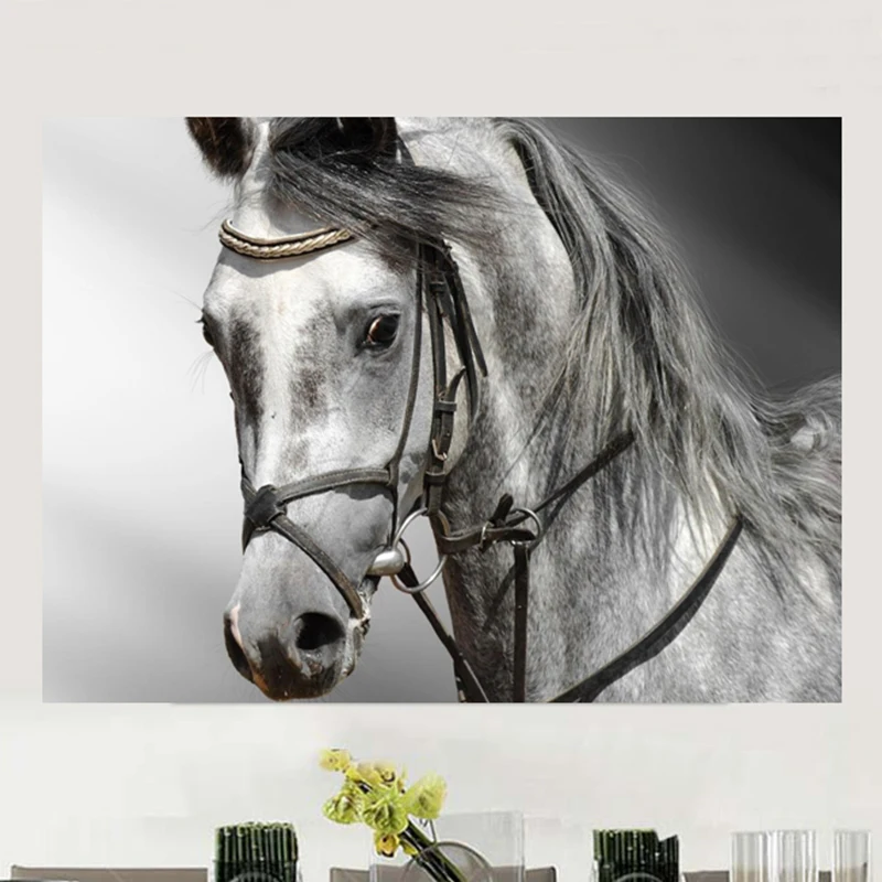 

New Arrival Horses Home Decor Modular Oil Paiting on the Wall for Living Room