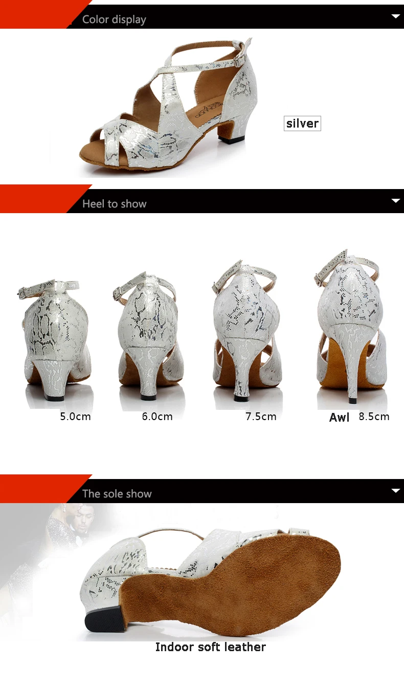 20161205_211441_038Salsa Dance Shoes Leather Latin Dancing Sneakers Social Jazz Shoe Appliques Flesh white Fitness Breathable For Female Coupons