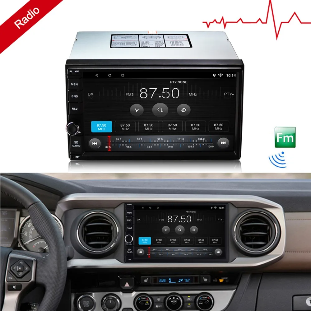 Cheap 7 inch 2 Din Head Unit Android 6.0 Car Stereo Car GPS Navigation Car Radio Bluetooth WIFI Quad Core 1GB / 2GB+16GB AM/FM/RDS 5 Cheap 7 inch 2 Din Head Unit Android 6.0 Car Stereo Car GPS Navigation Car Radio Bluetooth WIFI Quad Core 1GB / 2GB+16GB AM/FM/RDS 5